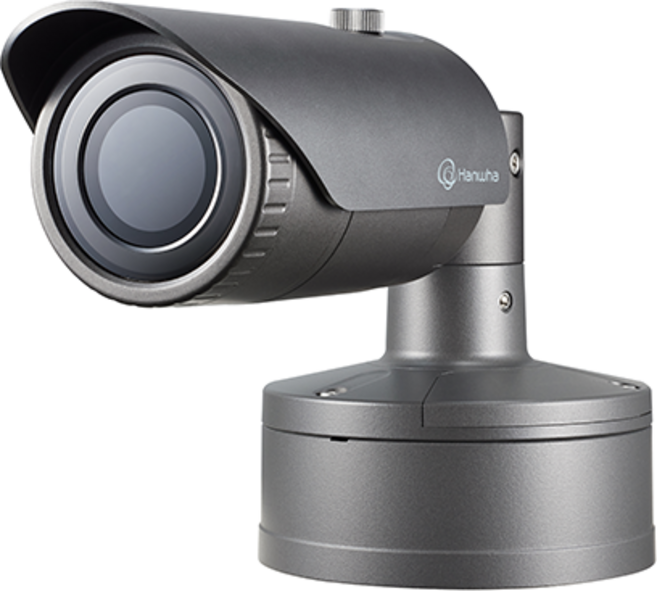 한화비전 XNO-6020R 2MP IP 뷸렛 방수 외부 카메라 실외형 적외선 CCTV