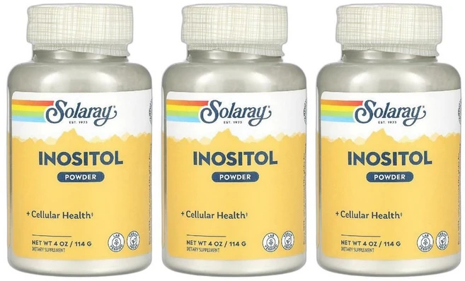솔라레이 퓨어 이노시톨 파우더 SOLARAY Inositol, 114g, 3개 - 쿠팡