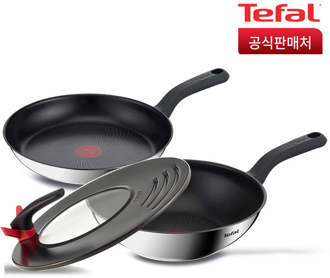 테팔 IH 에센스쿡 인덕션 3P (팬28+웍28+멀티뚜껑), 단품