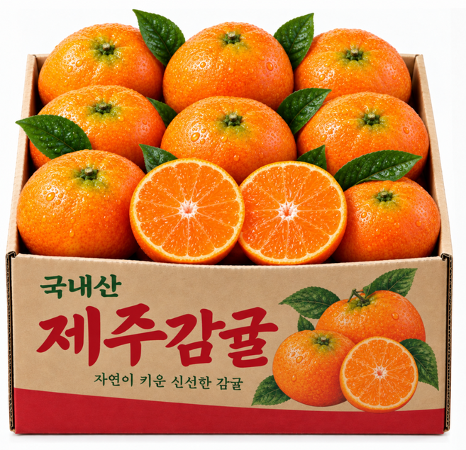 [50박스한정] 최대15brix 초고당도 제주 감귤, 1박스, 3kg