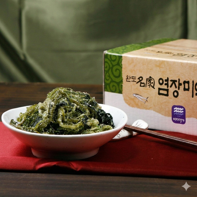 완도 염장 미역줄기, 1개, 10kg