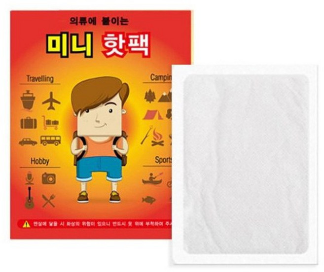 미니 붙이는핫팩 22g, 150개