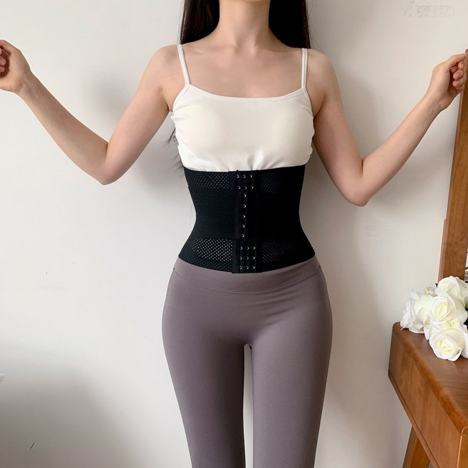 더블코르셋 허리밴드 흉곽코르셋 허리코르셋 흉곽줄이기