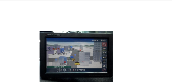 중고 내비게이션 NP700D