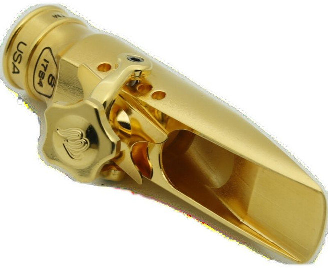 색소폰 마우스피스 알토 테너 소프라노 피스 톤엣지 메탈, 고음 번호 6, 1개