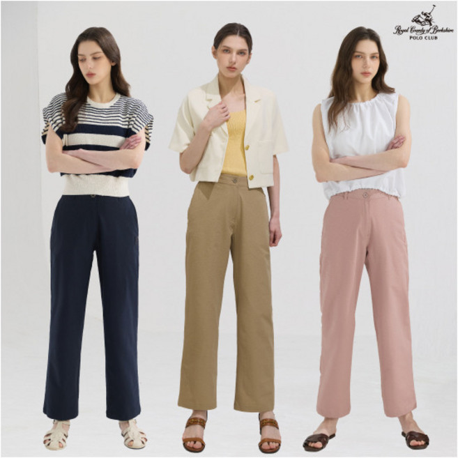 [RCBPC] O RCB POLO CLUB 26SS 여성 시어서커 팬츠 3종