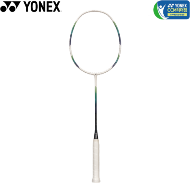 요넥스 배드민턴라켓 나노플레어X5 줄없음 방과후 입문용 그립 헤드커버 포함 스매쉬스포츠, 1개, BLUE GREEN