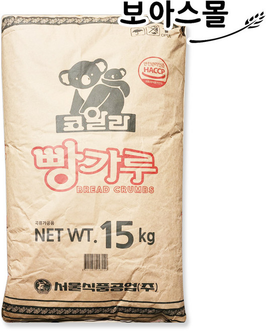 코알라 빵가루 15kg, 1개