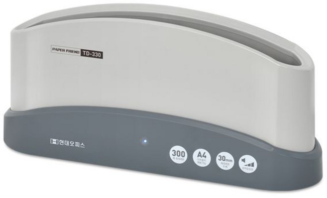 현대오피스 TD-330 열제본기 최대300매 자동절전기능