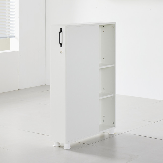 퍼스 옷장 겸 책장 멀티장 사무용책장, 좌형, 화이트