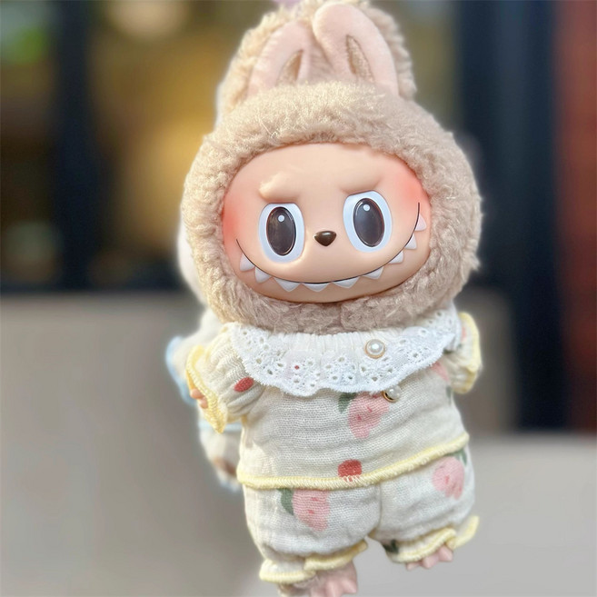 besteffie 적용모델 라부부옷 귀여운 인형옷 가을 여름 봄 겨울용 코튼 소재 K51, 1개, 01사진색