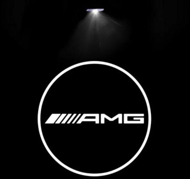 자동차 문짝 웰컴 라이트 로고 엠블럼 메르세데스 벤츠 A C E GLC GLA GLE GLB 클래스 W177 W205 W212 W213 X253 X156 W166 X247 2 개, 03