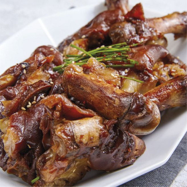 두레식품 미니족발+새우젓, 4개, 500g