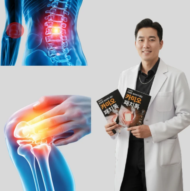 카미오 패치톡 원적외선 근육 관절 패치, 1세트 - 쿠팡