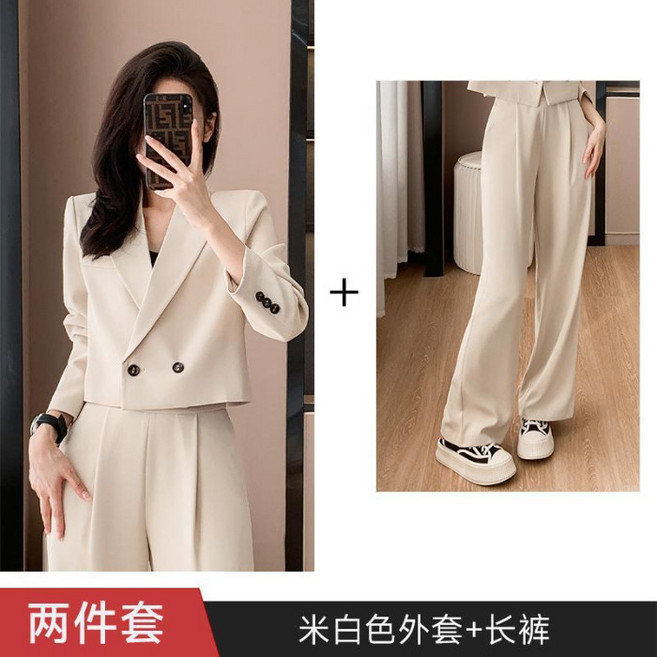 【輕奢顯瘦】西裝套裝女 通勤西裝 職業套裝 韓版西裝 氣質套裝 修身剪裁 高級感面料 含內裡 2025秋冬新款 職場女性必備