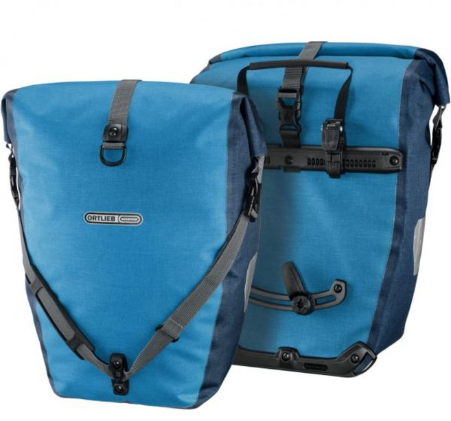 오르트립 ORTLIEB 백롤러 클래식 자전거 후방 가방 20L F5206 패니어 방수, dusk blue/denim, 1개
