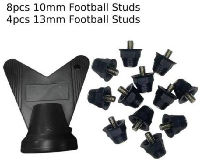 축구화스터드 스파이크 축구화 스파이크 안정적인 M5 럭비화 스터드 7mm 10mm 잔디 나사 미끄럼 방지 교체 12x