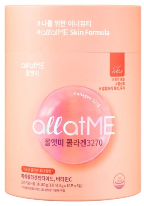 올앳미 종근당건강 기능성 콜라겐3270 60p, 180g, 1개 - 쿠팡