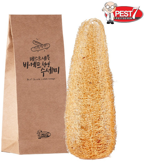 페스트세븐 천연수세미, 1개입, 1개