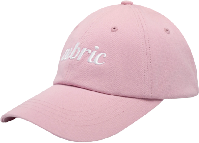 aebric easy style basic ball cap - cream pink