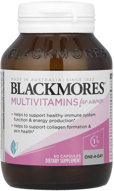 Blackmores 여성용 종합비타민 캡슐 60정, 1개 - 쿠팡
