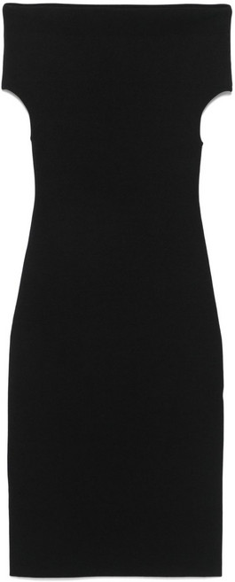 토템 더블 니트 맥시 드레스