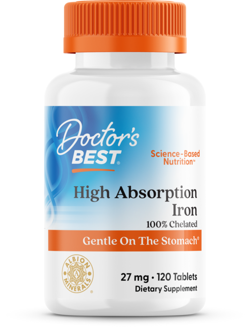 닥터스베스트 하이 앱솔션 철분 27mg 타블렛, 120정, 1개