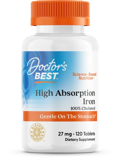 닥터스베스트 하이 앱솔션 철분 27mg 타블렛, 120정, 1개 - 쿠팡