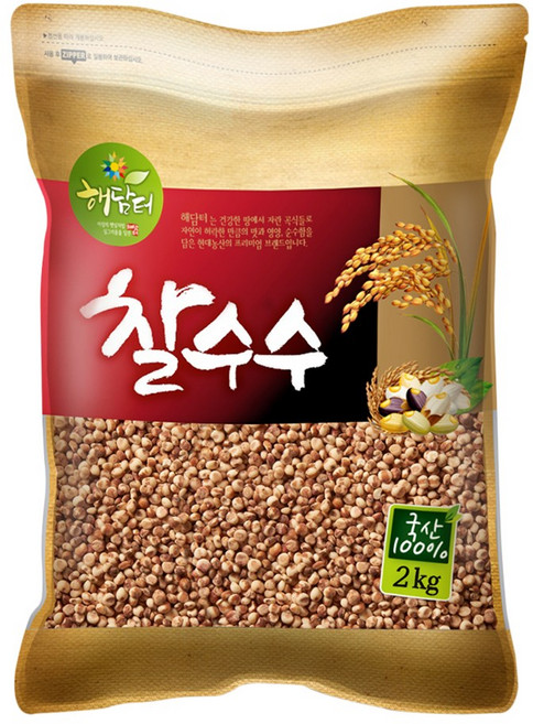 현대농산 국산 찰수수, 2kg, 1개