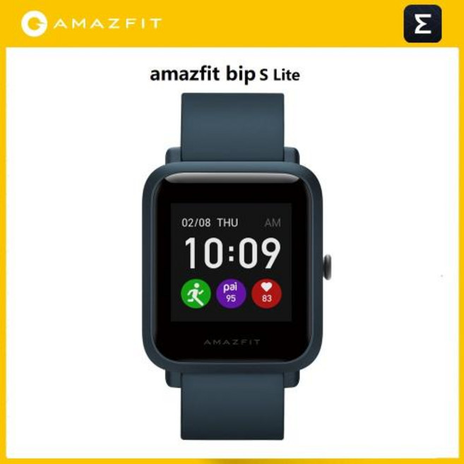 Amazfit Bip S Lite 피트니스 스마트워치 30 일 배터리 수명 음악 제어 샤오미 스마트 워치, 1.Sakura Pink