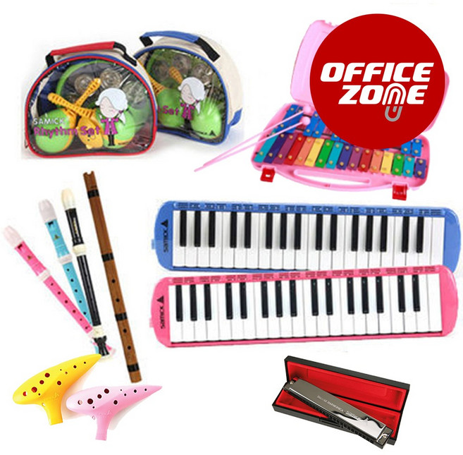 삼익악기 멜로디언 실로폰 리코더 단소 38k/25k/27k, 삼익SPO-AC오카리나 옐로우