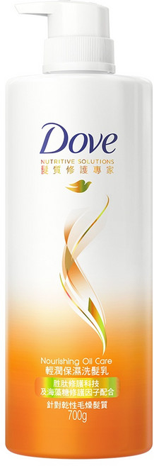 Dove 清爽淨化洗髮乳, 1個