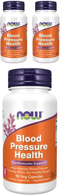 나우푸드 블러드 프레셔 헬스 베지 캡슐, 3개, 90정 - 쿠팡