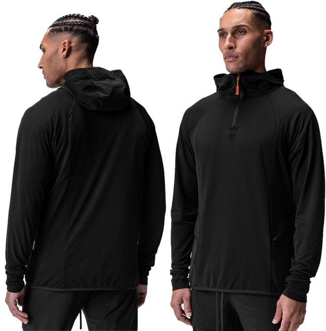 후드 하프집업 러닝 반집업 기모 남자 긴팔티