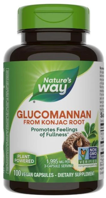 네이처스웨이 곤약 뿌리 글루코만난 100캡슐 1995mg, 네이쳐스웨이 곤 뿌리 허브 글루코만난 1995mg 10, 1개 - 쿠팡