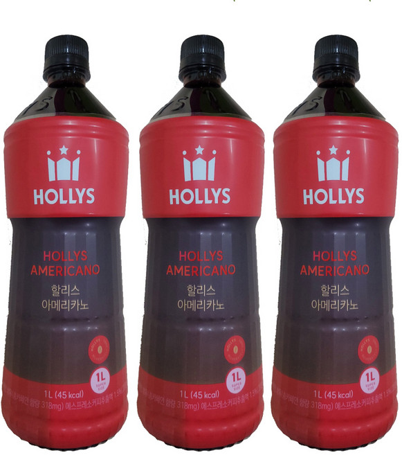 할리스 아메리카노, 1L, 1개입, 3개