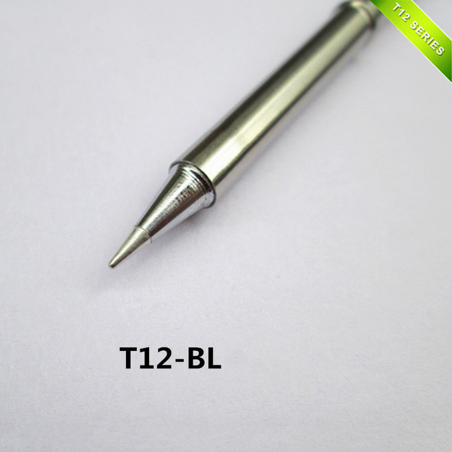 QUICKO T12 납땜 인두 팁 10Pcs/T12-D24 ILS BL BC1 C4 KU for Hakko Fx951 DIY 스테이션 키트 용접 도구, 03 T12-BL, 1개
