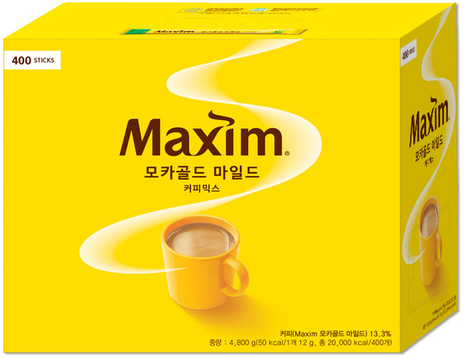 맥심 모카골드 커피믹스 400T, 12g, 1개, 400개입