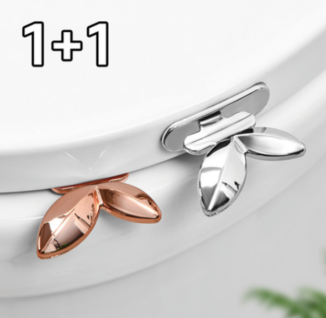 와이비비 변기커버 손잡이 2P, 로즈골드, 1세트