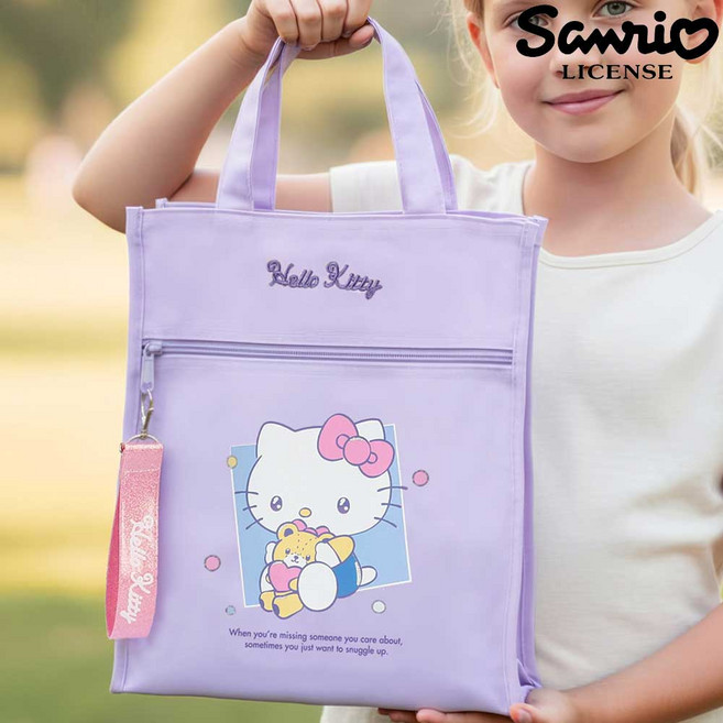 산리오 KOREA 라이센스 정품 보조가방 학생가방 학원가방 실내화가방 멀티가방