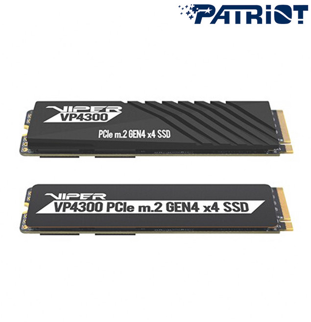PATRIOT 패트리어트 VIPER VP4300 1TB M.2 NVMe 히트싱크 SSD (TLC/DRAM/GEN4)