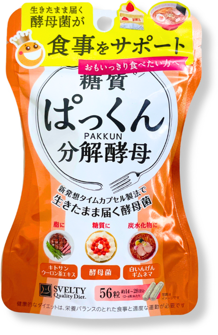 SVELTY 絲蓓緹 分解酵母, 1個, 56顆