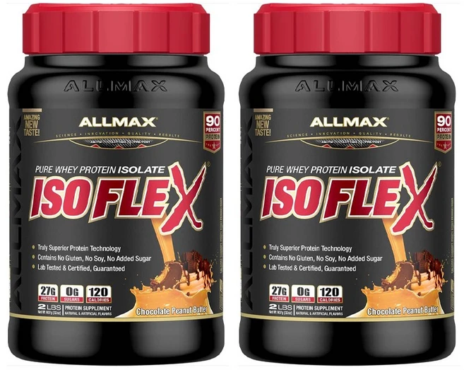 올맥스 아이소플렉스 퓨어 웨이 프로틴 아이솔레이트, 2개, 907g - 쿠팡