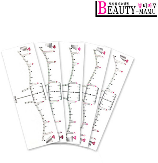 반영구화장재료 PBS 눈썹 디자인스티커 100장 눈썹스티커 눈썹디자인, 1개, 남자눈썹