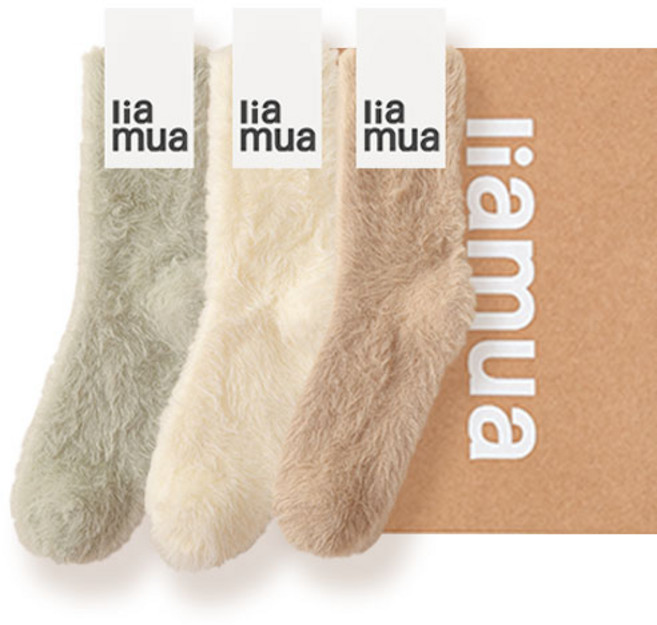 리아무아 여성 무압박 수면 양말