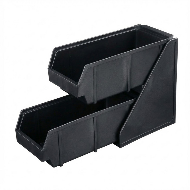 라이프초이스 업소용 카페 수저정리함 분류통, 1개, 2단