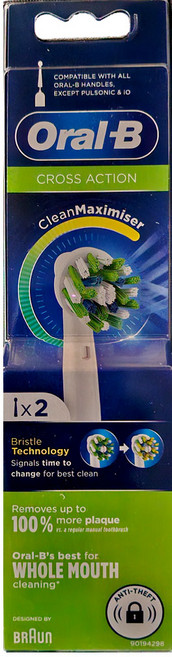 브라운 크로스액션 EB50-2 1팩 2입, 1개