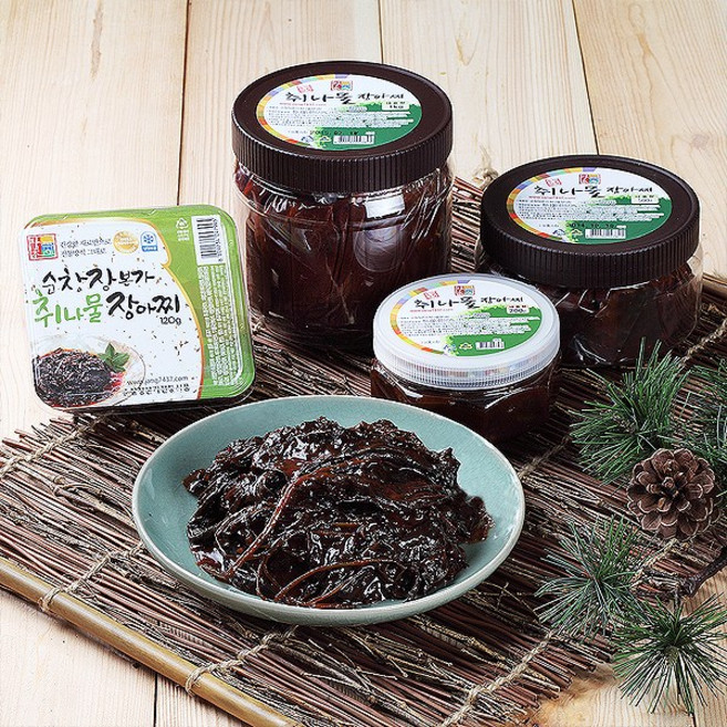 순창장본가 취나물장아찌 /맛있는양념반찬/강순옥식품명인, 1kg, 1개
