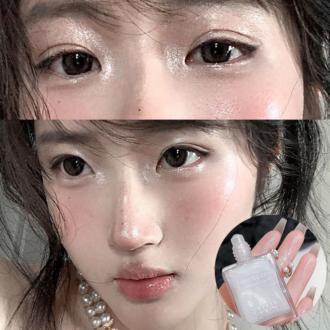 스타라이트 리퀴드 하이라이트 바디 / 쇄골 / 아이섀도 / 펄감코끝하이라이트 범용 롤링 하이라이트 얼굴 하이라이트 코 하이라이트 리퀴드 하이라이터, 1개, 02