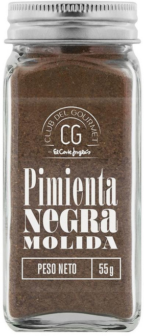 스페인 클럽 델 구르멧 그라운드 블랙 페퍼 흑후추 시즈닝 Club del Gourmet Ground black pepper, 7개, 55g